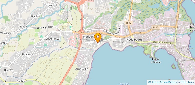 localisation de l'entreprise LA VRAIE DOMOTIQUE à BAIE MAHAULT