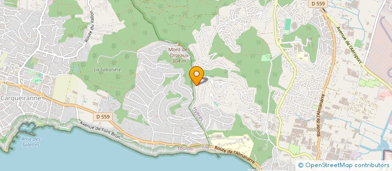 localisation de l'entreprise LA VRAIE VIE D'UNE CAVALIERE à HYERES
