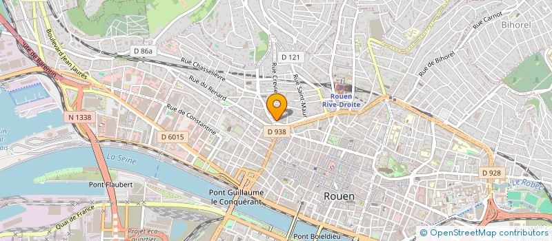 localisation de l'entreprise LA VRAIZ à ROUEN