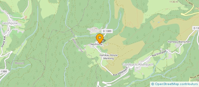 localisation de l'entreprise LA VUE DES ALPES à WILLER-SUR-THUR