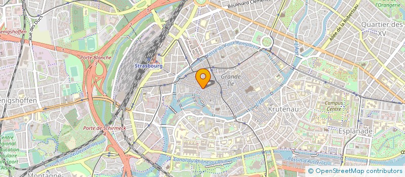 localisation de l'entreprise LA VUE PLUS BELLE à STRASBOURG