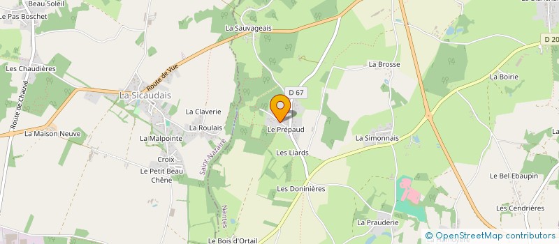 localisation de l'entreprise LA VUZEENNE DE TRANSPORT  VUE