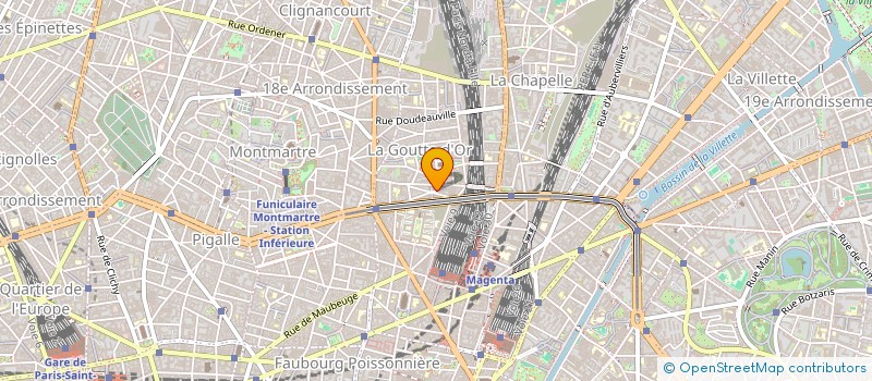 localisation de l'entreprise LA WINNY COMPANY DE ROBIN STACHOWIAK  PARIS