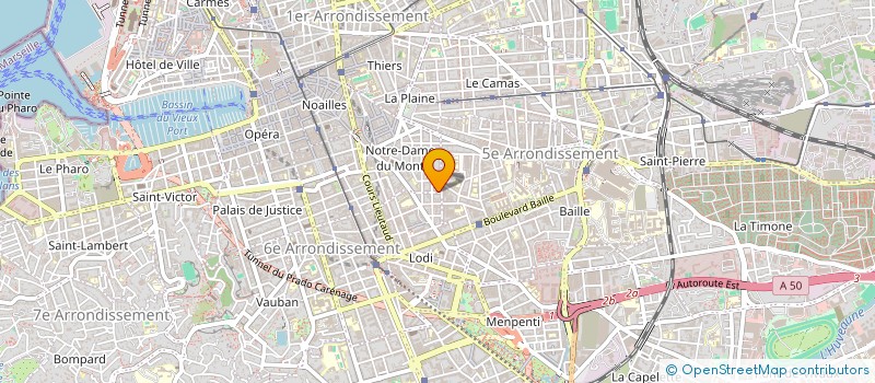 localisation de l'entreprise LA WO MARSEILLE  MARSEILLE