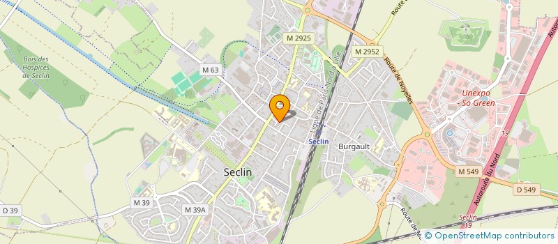 localisation de l'entreprise LA WONDER TRIBU  SECLIN