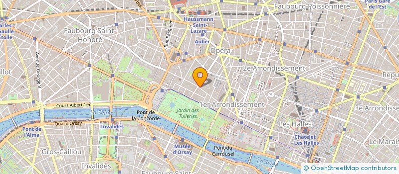 localisation de l'entreprise LA WORLDWIDE à PARIS