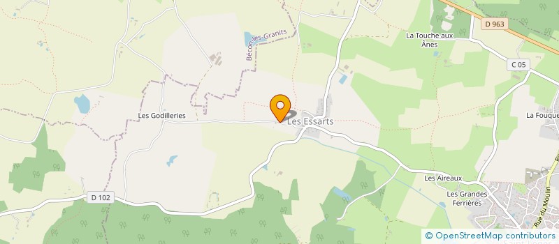 localisation de l'entreprise LA YAOURTYEAR  SAINT-GEORGES-SUR-LOIRE