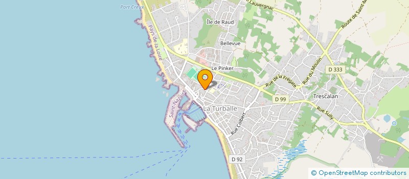 localisation de l'entreprise LA YAUME  LA TURBALLE