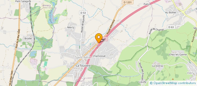 localisation de l'entreprise LA YAUTE à SAINT-FELIX