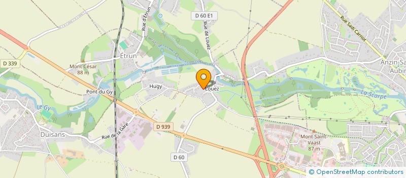 localisation de l'entreprise LA YAUTE D'OPALE  DUISANS