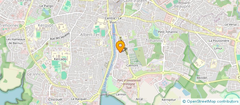 localisation de l'entreprise LA YOLE DES ENTREPRISES DU GOLFE DU MORBIHAN à VANNES