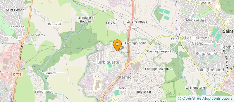localisation de l'entreprise LA YOUL à VANNES