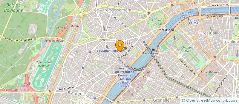 localisation de l'entreprise LA YUMMY FACTORY  PARIS