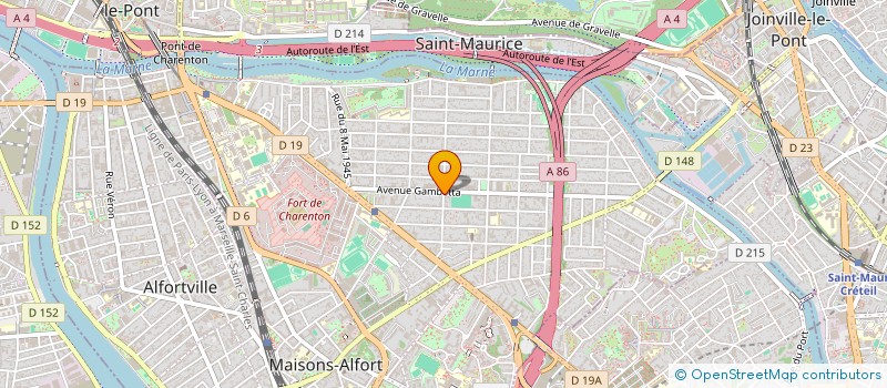 localisation de l'entreprise LA ZATA à MAISONS-ALFORT