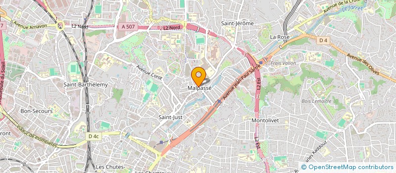 localisation de l'entreprise LA ZEP PREND DES AILES à MARSEILLE