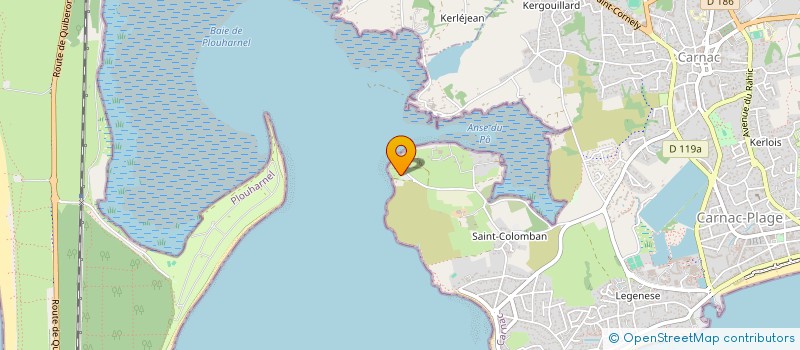 localisation de l'entreprise LA ZERG LOCATION  CARNAC