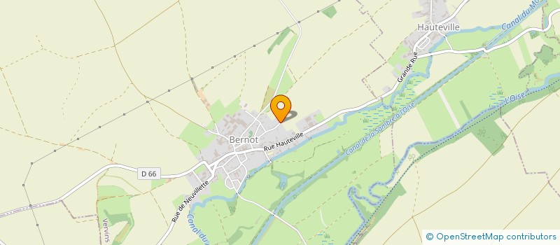 localisation de l'entreprise LA ZITA  BERNOT