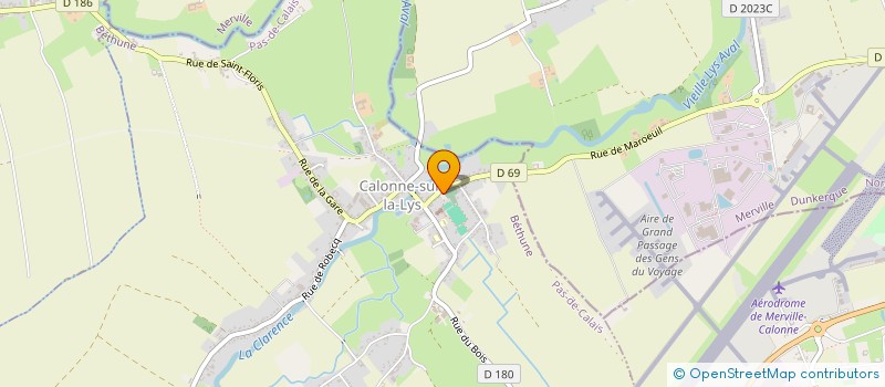 localisation de l'entreprise LA ZIZ'ANNIE  MONT-BERNANCHON