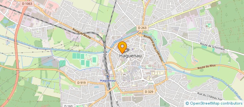 localisation de l'entreprise LA ZIZA  HAGUENAU