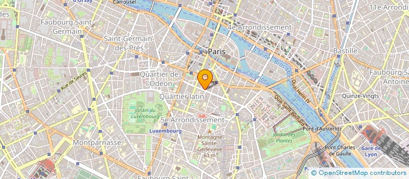 localisation de l'entreprise LA ZONE 52  PARIS