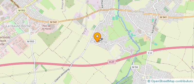 localisation de l'entreprise LA ZONE D'EQUILIBRE  ANSTAING