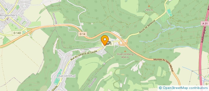 localisation de l'entreprise LA ZONE DE PAN  THIONVILLE