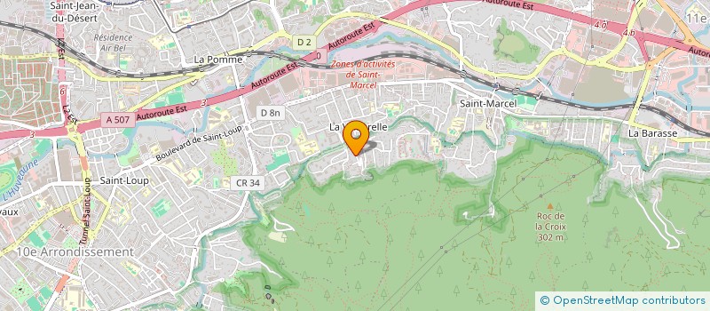 localisation de l'entreprise LA ZOUAVERIE SOUND SYSTEM  MARSEILLE