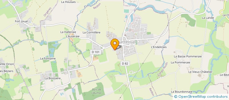 localisation de l'entreprise LA12 JEUX à CHANTELOUP