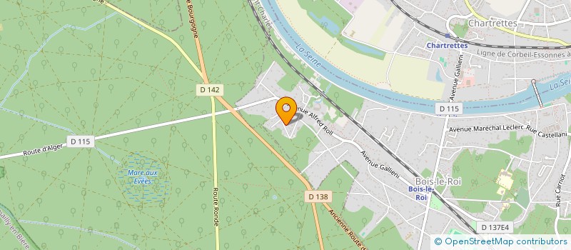 localisation de l'entreprise LA22  SEINE-PORT