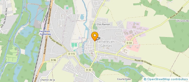 localisation de l'entreprise LA2C à FERRIERES-EN-GATINAIS