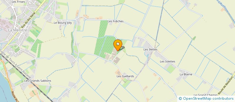 localisation de l'entreprise LA2R  BRISSAC LOIRE AUBANCE