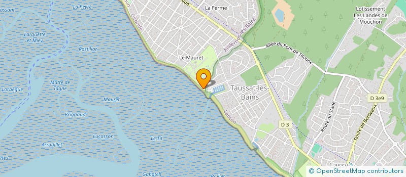 localisation de l'entreprise LA3CH  ARES