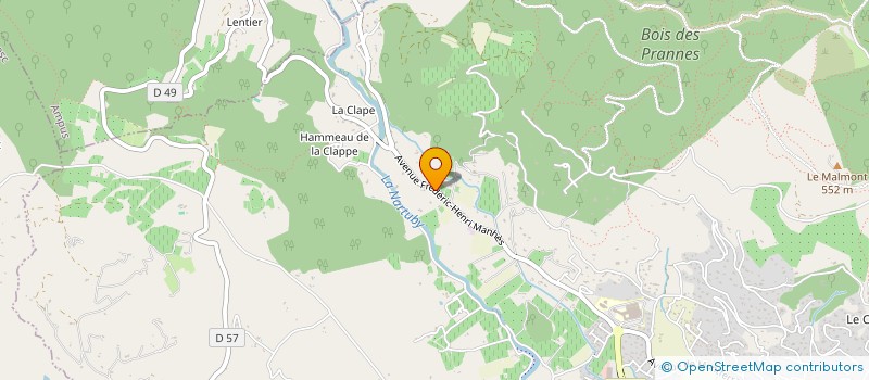 localisation de l'entreprise LA3J  DRAGUIGNAN