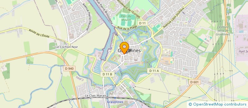 localisation de l'entreprise LAABEL GENERATIONS  GRAVELINES