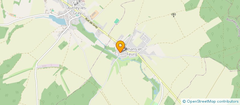 localisation de l'entreprise LAABS DECORATION  BOUHANS-ET-FEURG