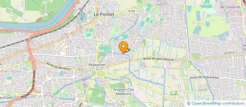 localisation de l'entreprise LAADIMI ET FILS  LE PONTET