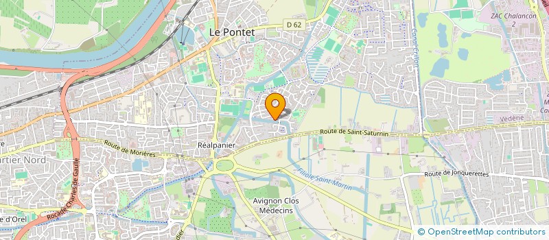 localisation de l'entreprise LAADIMI FRERES  LE PONTET