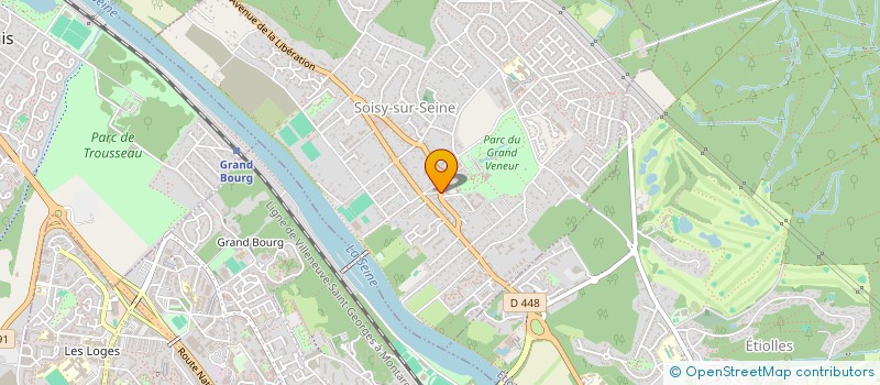 localisation de l'entreprise LAADJ ELEC  SOISY-SUR-SEINE