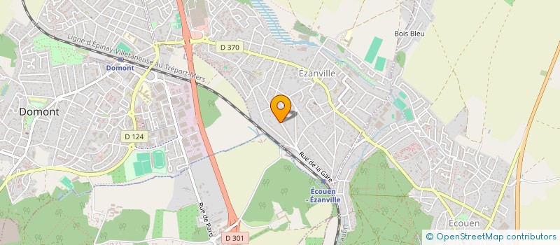 localisation de l'entreprise LAAEM  EZANVILLE