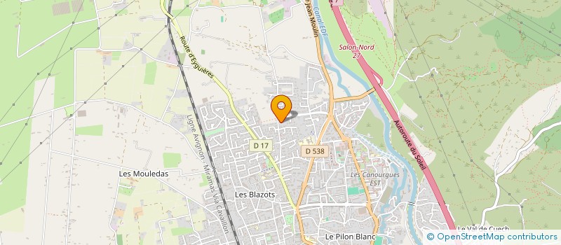 localisation de l'entreprise LAALIA PISCINES  SALON-DE-PROVENCE