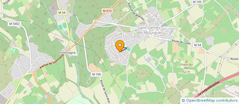 localisation de l'entreprise LAALLAM -RAMDANI  SAINT-GENIES-DES-MOURGUES