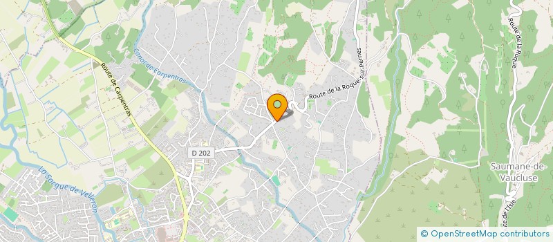 localisation de l'entreprise LAAM  L'ISLE-SUR-LA-SORGUE