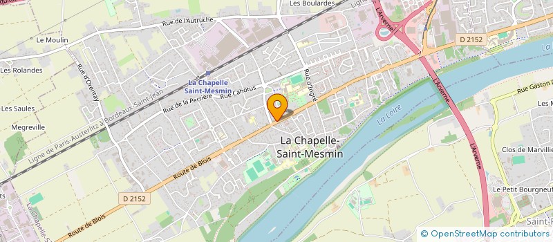 localisation de l'entreprise LAAMARTI à LA CHAPELLE-SAINT-MESMIN