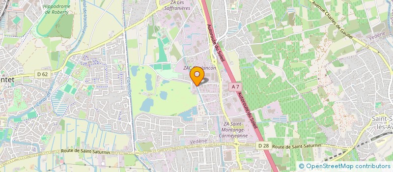 localisation de l'entreprise LAAMDA  VEDENE