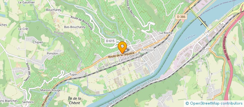 localisation de l'entreprise LAANDO  AMPUIS