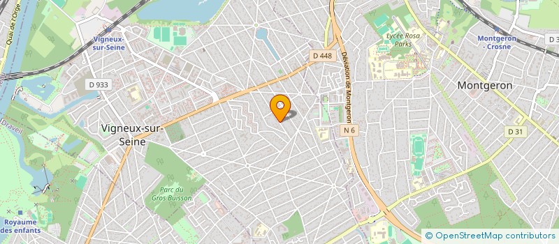 localisation de l'entreprise LAARADH TRANSPORTS à VIGNEUX-SUR-SEINE