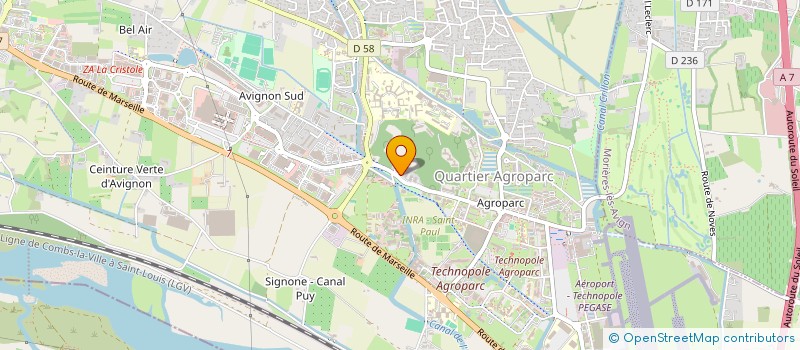 localisation de l'entreprise LAARAICHI ACADEMY 84  AVIGNON