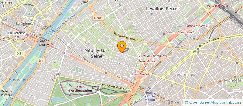 localisation de l'entreprise LAARQ à NEUILLY-SUR-SEINE