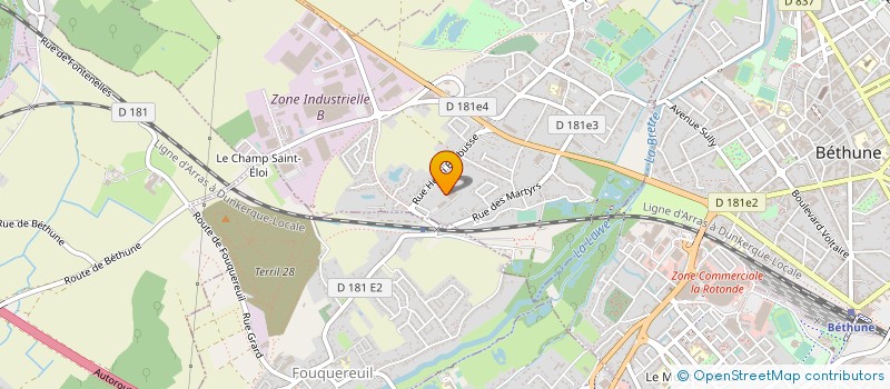 localisation de l'entreprise LAATRA ENVIRONNEMENT ASSAINISSEMENT  ANNEZIN