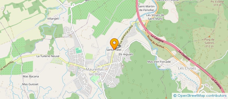 localisation de l'entreprise LAATY  MAUREILLAS-LAS-ILLAS